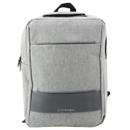 Pilka kuprinė su USB jungtimi 14 l, 40 cm Kuprinės
