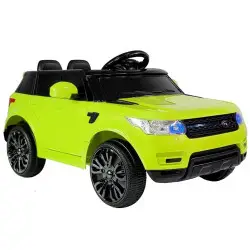 HL1638 žalias akumulaitorinis automobilis