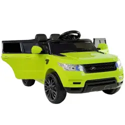 HL1638 žalias akumulaitorinis automobilis