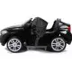 Juodas BMW X6M akumuliatorinis automobilis Automobiliai
