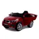 BMW X6 raudonas elektrinis automobilis Automobiliai