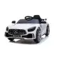 Mercedes GTR elektrinis baltas automobilis Elektrinės mašinėlės vaikams