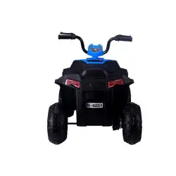 Mėlynas S601 akumuliatorinis keturratis