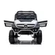 Baltas Mercedes akumuliatorinis automobilis Automobiliai