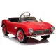 Raudonas akumuliatorinis automobilis BMW Retro SX1938 Elektrinės mašinėlės vaikams