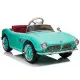 Šviesiai mėlynas BMW retro SX1938 elektrinis automobilis
