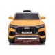 Audi Q8 JJ2066 akumuliatorinis geltonas automobilis Automobiliai