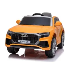 Audi Q8 JJ2066 akumuliatorinis geltonas automobilis