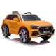 Audi Q8 JJ2066 akumuliatorinis geltonas automobilis Automobiliai
