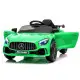 Elektrinis žalias automobilis Mercedes AMG GT R