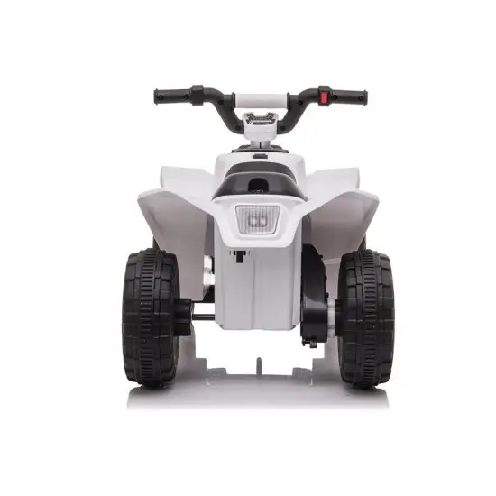 Baterijomis maitinamas baltas keturratis XMX612 Elektrinės mašinėlės vaikams
