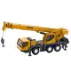 Autokrane Huina Crane Construction Vehicle Movable Metal Parts 1:50 Žaisliniai automobiliai