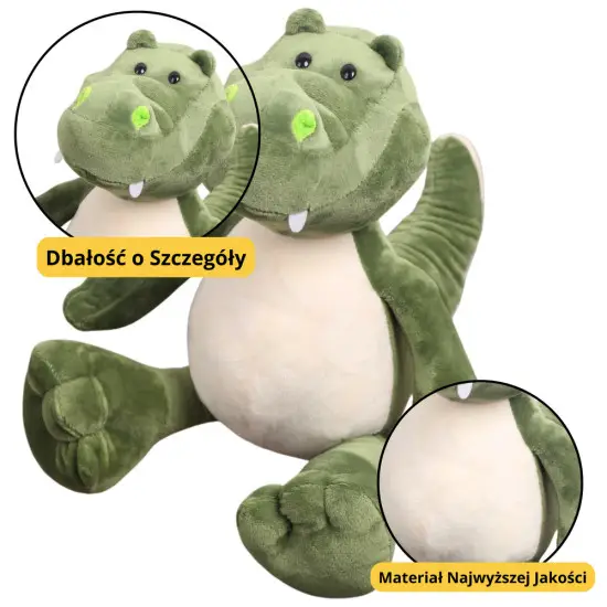 Plush Mascot Cuddly Toy Crocodile Green 25cm Pliušiniai žaislai