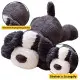Plush Mascot Cuddly Toy Dog Dark Gray 30cm Pliušiniai žaislai