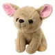 Plush Mascot Cuddly Toy Small Dog Chihuahua Beige 22cm Pliušiniai žaislai
