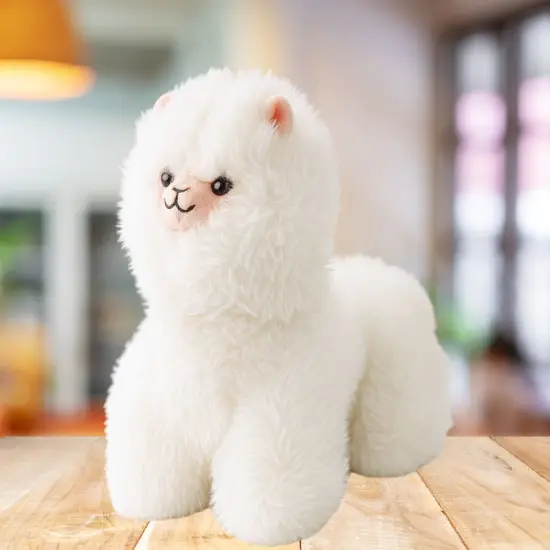 Plush Toy Cuddly Toy Llama White 40 x 40cm Pliušiniai žaislai