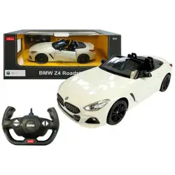 Automobilis R/C BMW Z4 Roadster Rastar 1:14 Baltas