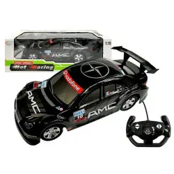 Radijo bangomis valdomas sportinis automobilis R/C 1:16 juodas