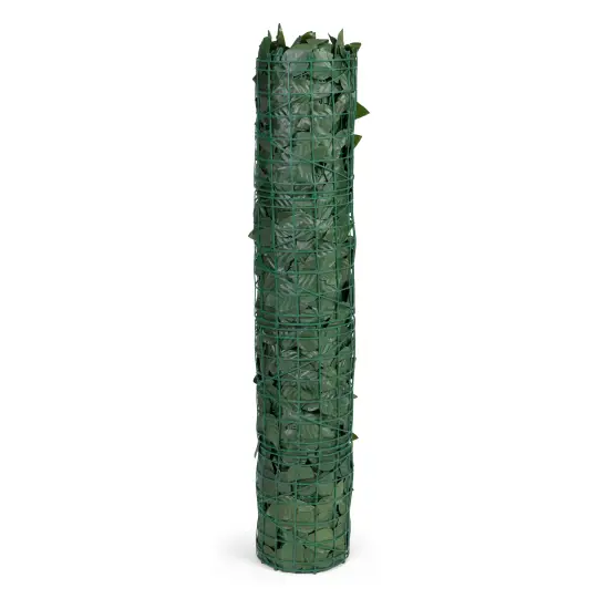 Dirbtinė žalia balkono/sodo gebenės gyvatvorė 300 x 100 cm