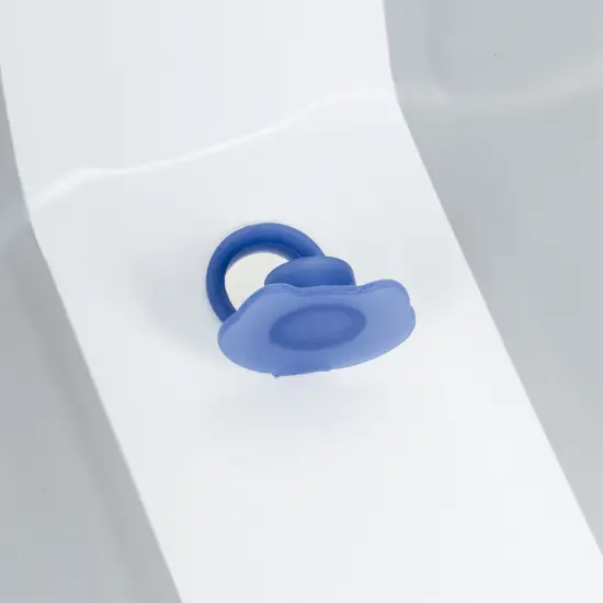 Sulankstoma pilka kelioninė kūdikių vonelė su išleidimo anga ECOTOYS