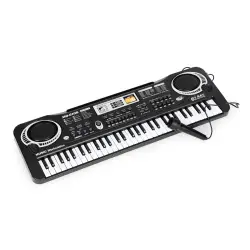 Vaikams skirtas klavišinis pianinas su mikrofonu