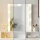 Tualetinis staliukas su veidrodžiu ir LED apšvietimu ModernHome