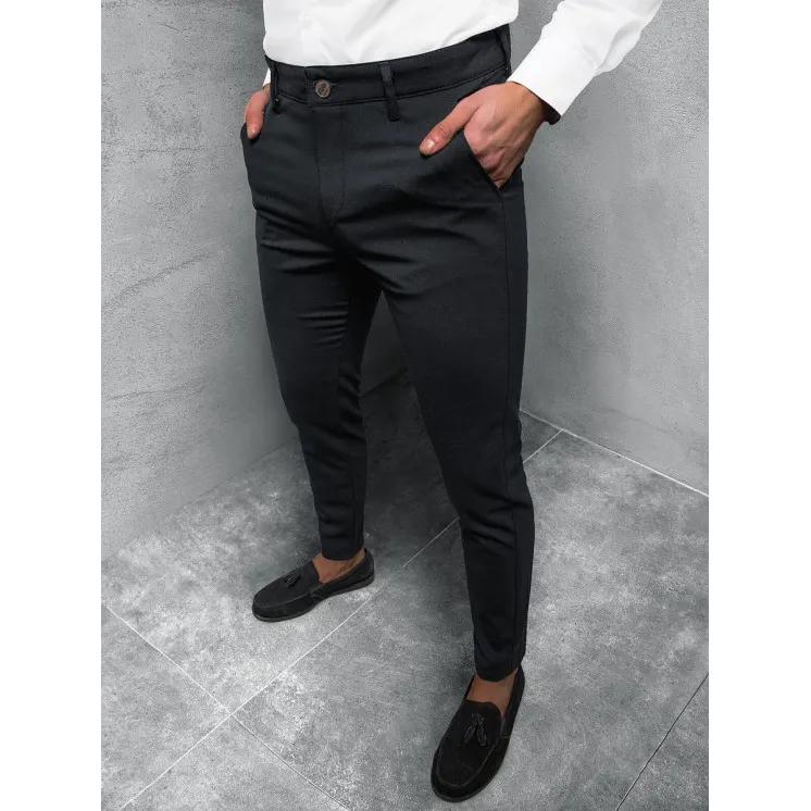 Juodos vyriškos kelnės Polo DJ/5526