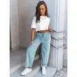 Женские брюки зелёного цвета Step