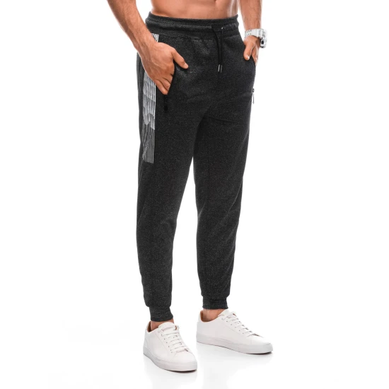 Laisvalaikio kelnės tamsiai pilkos Guter P1393