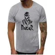 Серые мужские футболки Dakar