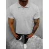 Vyriški šviesiai pilki polo marškinėliai Casual JS/8T80/2