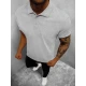 Vyriški šviesiai pilki polo marškinėliai Casual JS/8T80/2