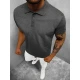 Vyriški tamsiai pilki polo marškinėliai Casual JS/8T80/5