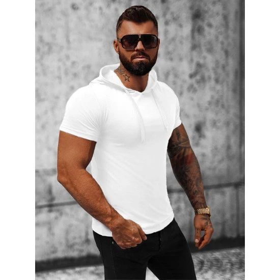 Balti vyriški marškinėliai Remer JS/8T89/1Z