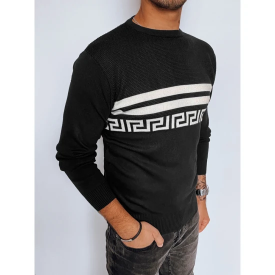 Vyriškas juodas megstinis Solom Megztiniai