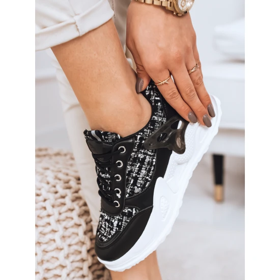 Moteriški juodos spalvos laisvalaikio batai Tega ZY0121