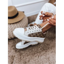 Moteriški baltos spalvos  laisvalaikio batai Remil