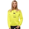 Żółta bluza damska z kapturem No ProbLama