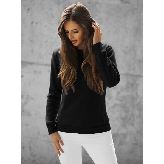 Moteriškas juodas džemperis Kober JS/W01