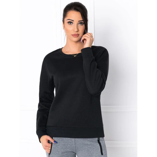 Moteriškas juodas džemperis Kober JS/W01