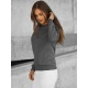 Moteriškas tamsiai pilkas džemperis plonas Kober JS/W01