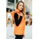 Caramel vest with hood Dzil JS/M23039