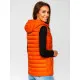 Caramel vest with hood Dzil JS/M23039