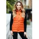 Caramel vest with hood Dzil JS/M23039