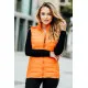 Caramel vest with hood Dzil JS/M23039