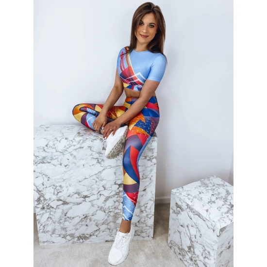 Spalvotas moteriškas sportinis komplektas Danum AY0655