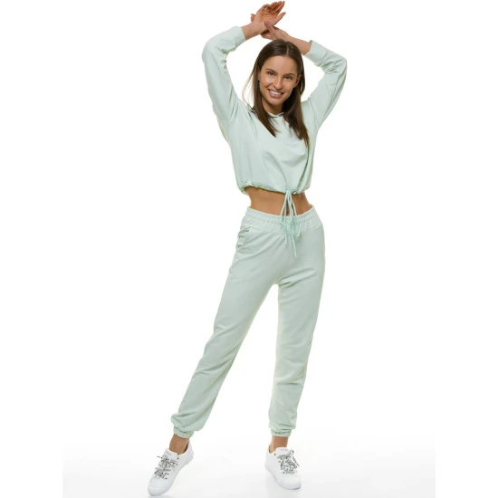 Akcija Mėtinis moteriškas sportinis komplektas Evelin O/12108