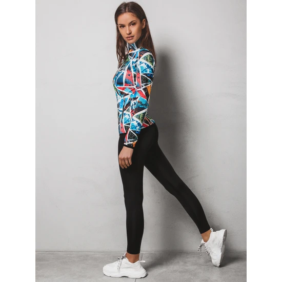 Akcija Moteriškas dvejų dalių sportinis kostiumas pilkos spalvos Zora O/22095