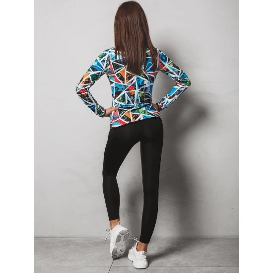 Akcija Moteriškas dvejų dalių sportinis kostiumas pilkos spalvos Zora O/22095