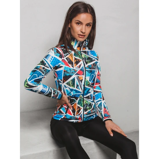 Akcija Moteriškas dvejų dalių sportinis kostiumas pilkos spalvos Zora O/22095